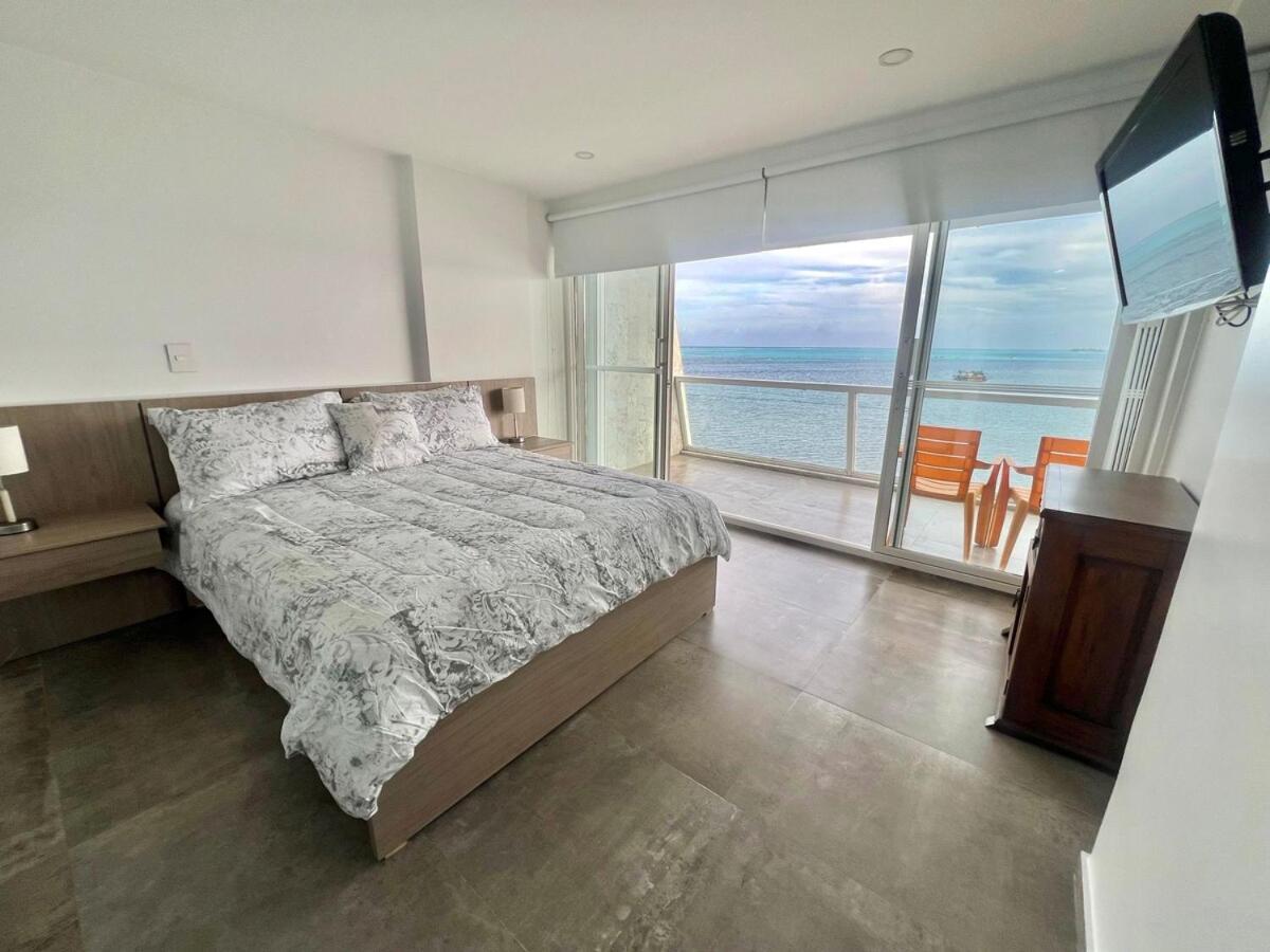 Apartamento Torres Sunrise Beach Сан-Андрес Экстерьер фото