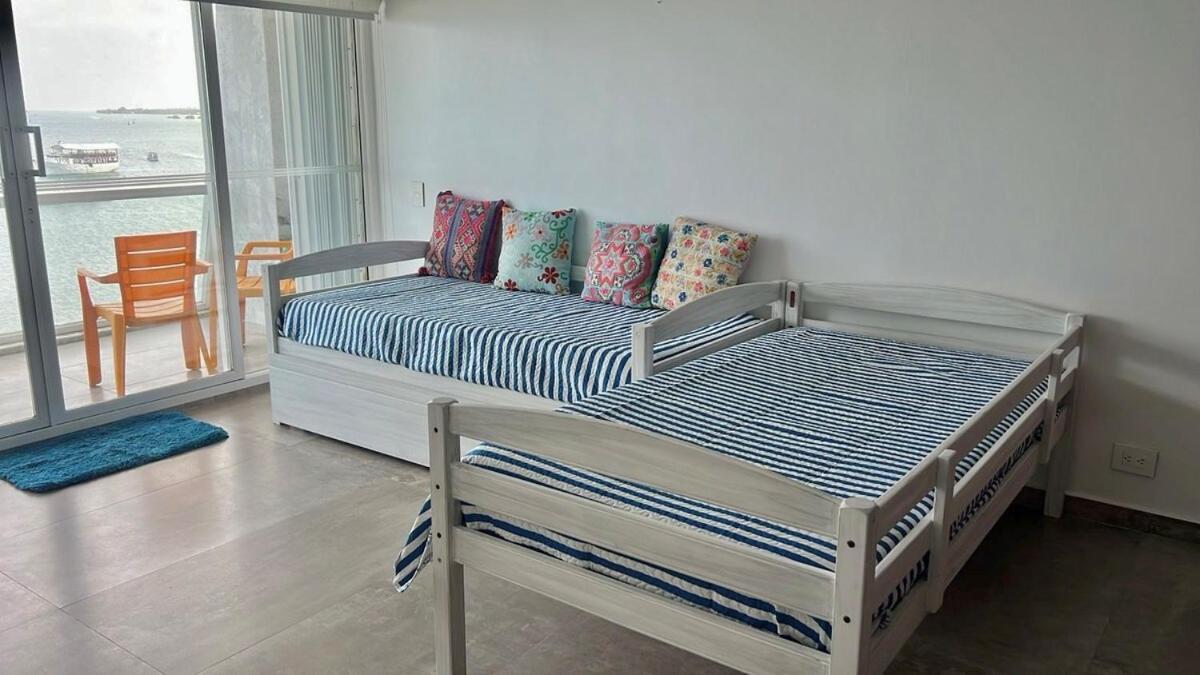 Apartamento Torres Sunrise Beach Сан-Андрес Экстерьер фото